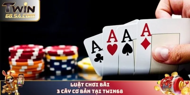 Luật chơi bài 3 cây cơ bản tại TWIN68