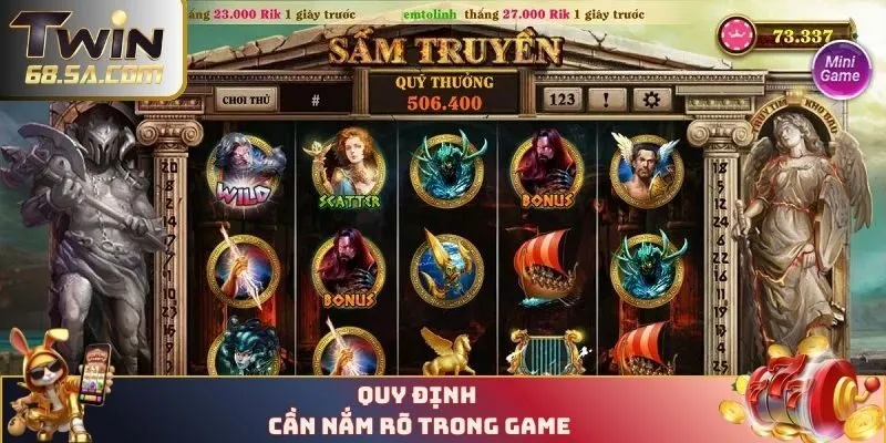 Quy định cần nắm rõ trong game